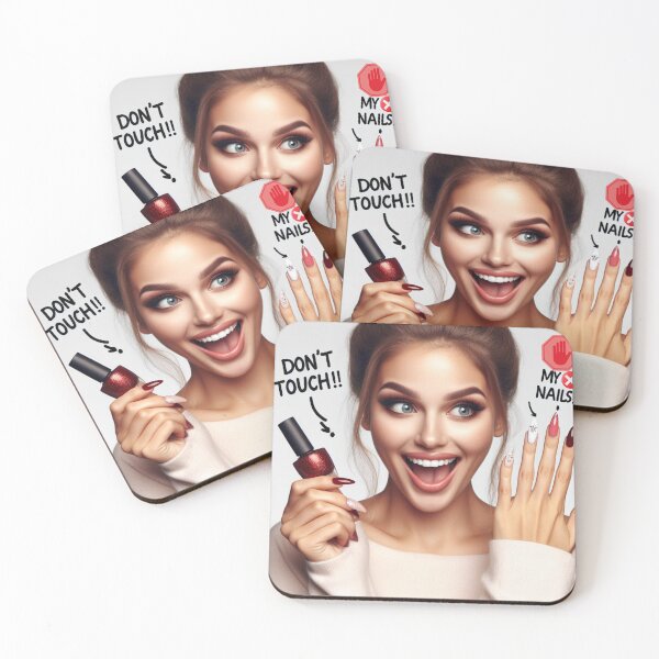 Item preview, Don't Touch My Nails - design III designed and sold by desAIgns by Rosa.