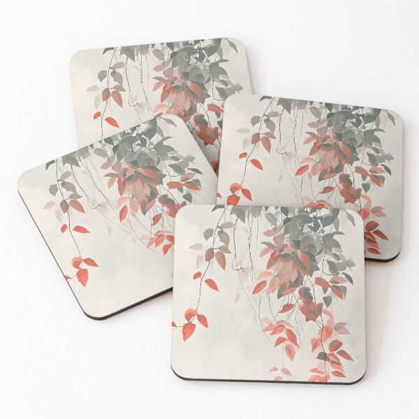 Item preview, Tranquil Greenery Cascade, simple illustration designed and sold by Plant-shop.
