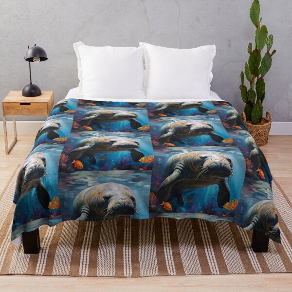 Item preview, Manatee in the sea designed and sold by Art-Design-EM.
