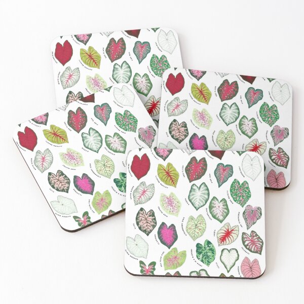 Item preview, Caladium Stickers designed and sold by Bassabice.