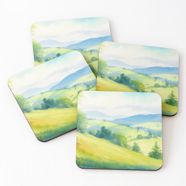 Item preview, Green Hill designed and sold by TondoMeander.