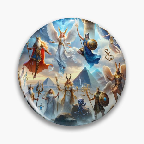 Item preview, Divine Assembly: Celestial Mythos Across Ancient Sands designed and sold by shadowpalette.