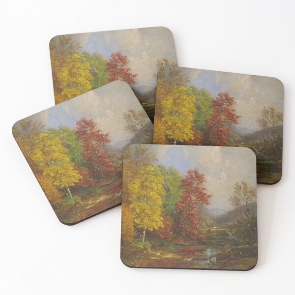 Item preview, Autumn Landscape by Jasper F Cropsey designed and sold by tomorrowsart.