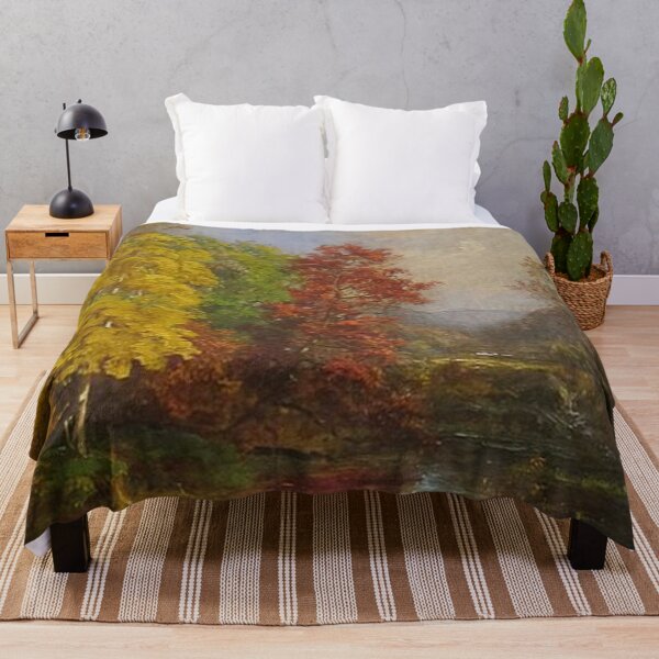 Item preview, Autumn Landscape by Jasper F Cropsey designed and sold by tomorrowsart.