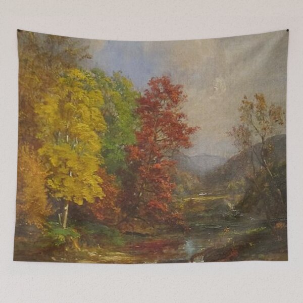 Item preview, Autumn Landscape by Jasper F Cropsey designed and sold by tomorrowsart.