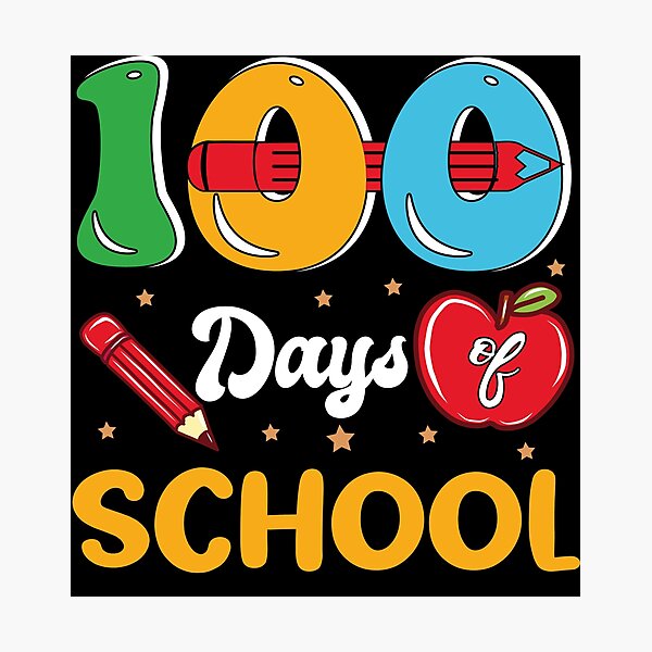 Item preview, 100 Days Of School Teacher Kids designed and sold by Mohiul.