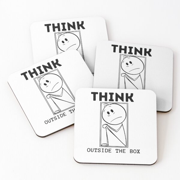 Item preview, Think outside the box designed and sold by Funky  Fibers.