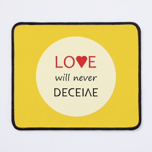 Item preview, LOVE will never DECEIVE original design designed and sold by paragonDesign28.