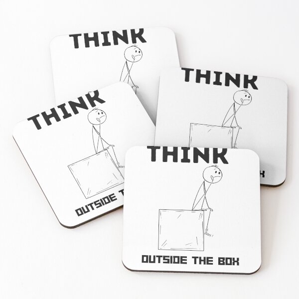 Item preview, Think outside the box designed and sold by Funky  Fibers.