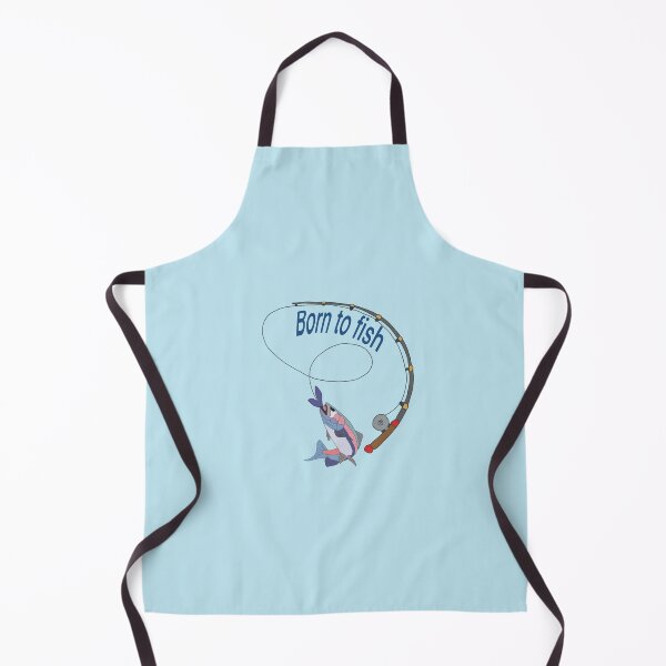 Item preview, Born to Fish designed and sold by Leatextileart.