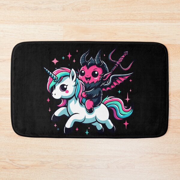 Item preview, Cute Baphomet Riding Unicorn designed and sold by Kawaii-n-Spice.