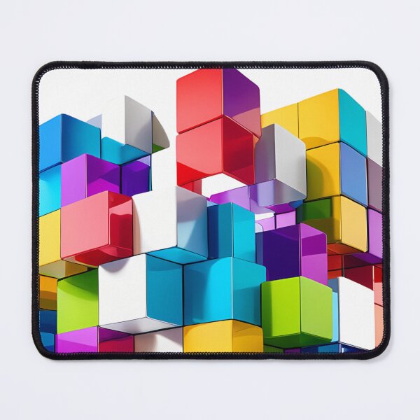 Item preview, Digital Cubism: Exploring Dimensions with Modern Art designed and sold by Artedig.