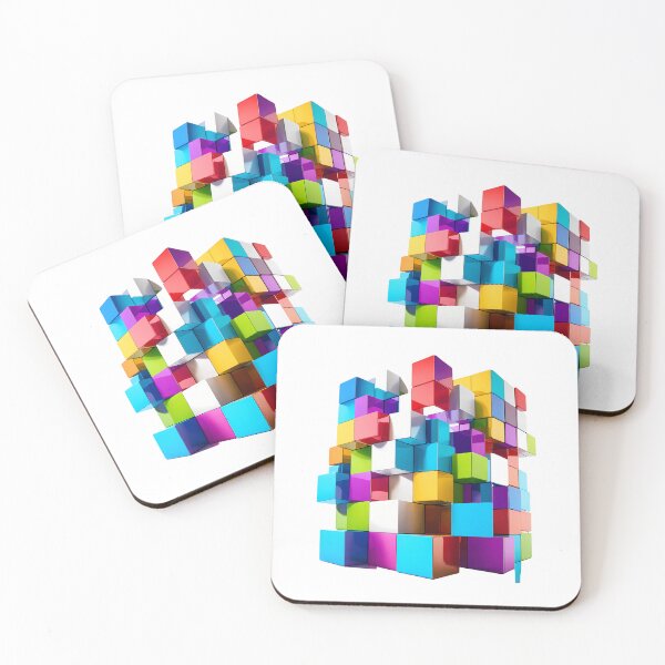 Item preview, Digital Cubism: Exploring Dimensions with Modern Art designed and sold by Artedig.