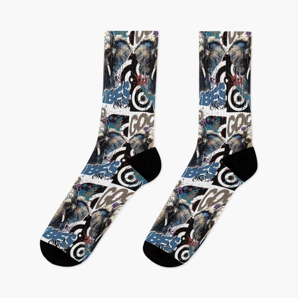 Item preview, GOOD VIBES ONLY - ELEPHANT IN HEADPHONES - FEEL THE MUSIC  designed and sold by justyna-s28.