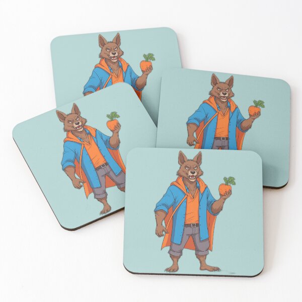 Item preview, Werewolf holding carrot designed and sold by PragmaticP.
