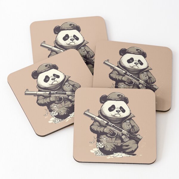 Item preview, Cute Panda with Guns designed and sold by Amir Faysal.