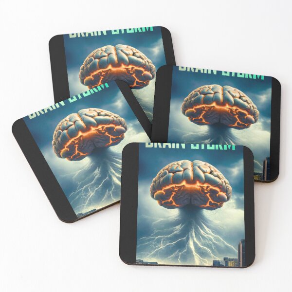 Item preview, Brain Storm designed and sold by Funky  Fibers.