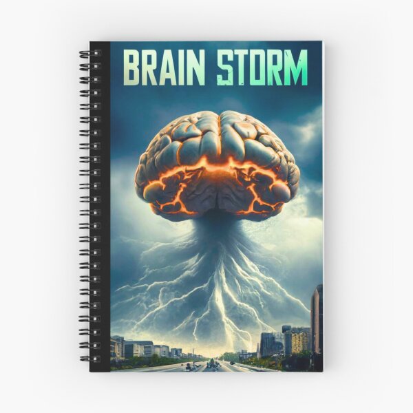 Item preview, Brain Storm designed and sold by Funky  Fibers.
