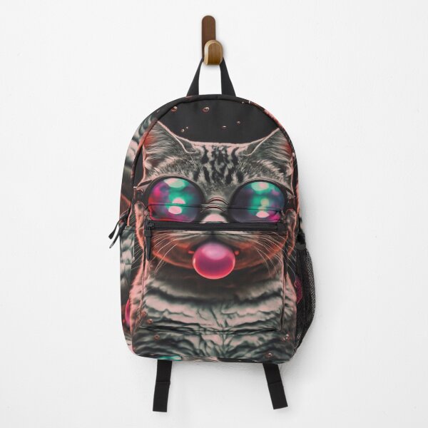 Item preview, Cat blowing bubble gum designed and sold by M-Y-A-R-T-.