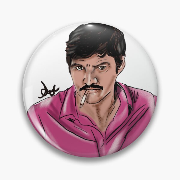 Item preview, Javi 'pink shirt' Pena Narcos designed and sold by craftingwithamy.