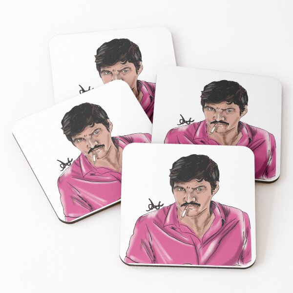 Item preview, Javi 'pink shirt' Pena Narcos designed and sold by craftingwithamy.