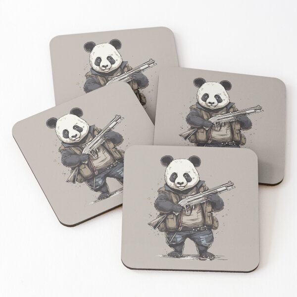 Item preview, Cute Panda with Guns designed and sold by Amir Faysal.