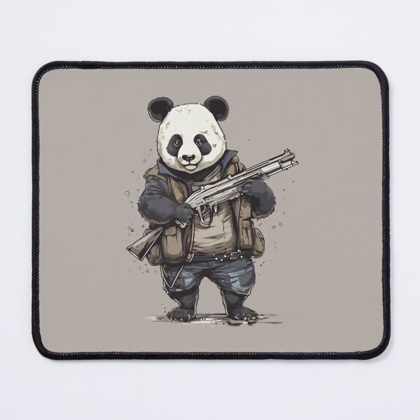 Item preview, Cute Panda with Guns designed and sold by Amir Faysal.