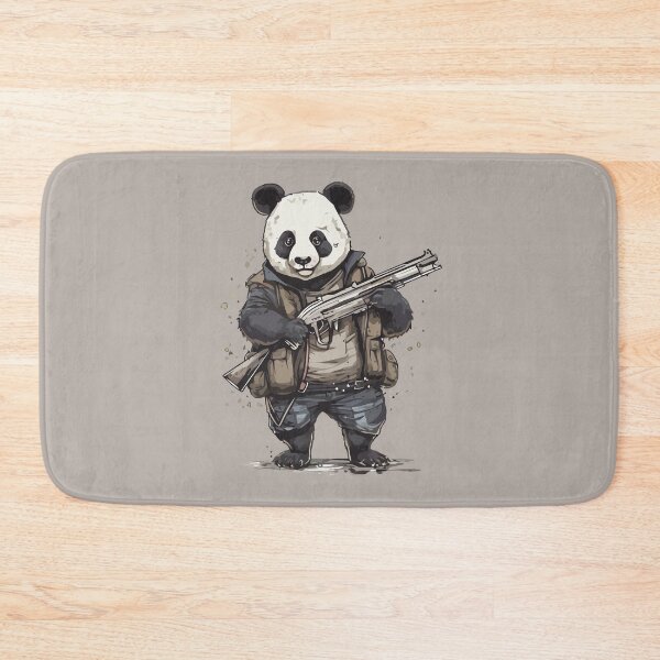 Item preview, Cute Panda with Guns designed and sold by Amir Faysal.