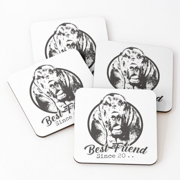 Item preview, Bloodhound dog best firend since // best breed designed and sold by Pet Path.