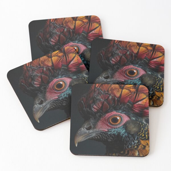 Item preview, Regal Gaze: Vibrant Feathered Majesty designed and sold by EtherealEchoes.