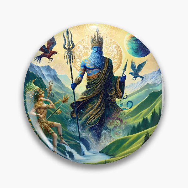 Artikelvorschau, Mystische Wächter der Natur: Ein Triptychon mythischer Pracht entworfen und verkauft von shadowpalette.
