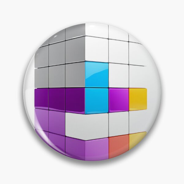 Item preview, 3D Digital Art: Depth and Creativity in the Color Cube designed and sold by Artedig.