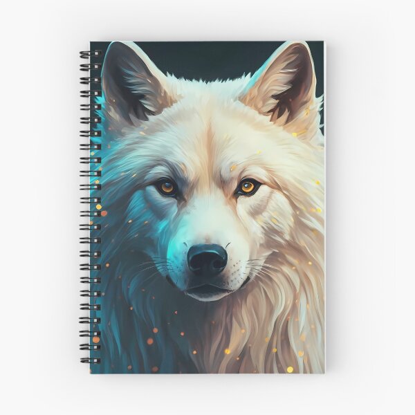 Item preview, Majestic Fluffy White Wolf designed and sold by Zibis09.