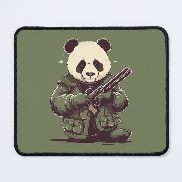 Item preview, Cute Panda with Guns designed and sold by Amir Faysal.