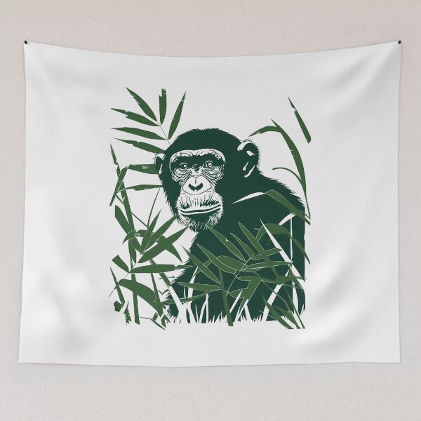 Item preview, Chimpanzee Haven designed and sold by NatureStyle555.