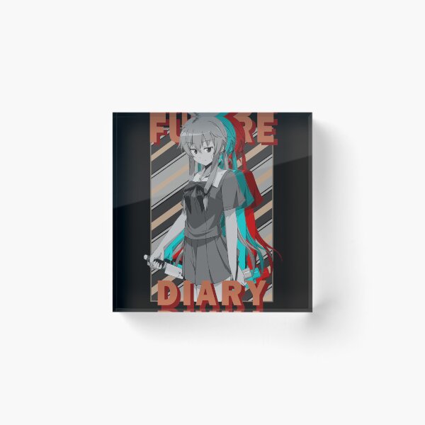 Item preview, Yuno Gasai Rgb Glitch Design designed and sold by Wafusaurus.