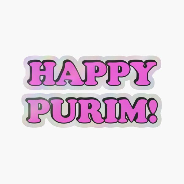 Item preview, HAPPY PURIM Jewish holidays designed and sold by Inspirationmotivation.