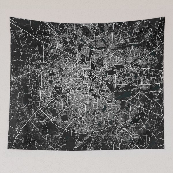 Item preview, Bengaluru City Map of India - Dark designed and sold by deMAP.