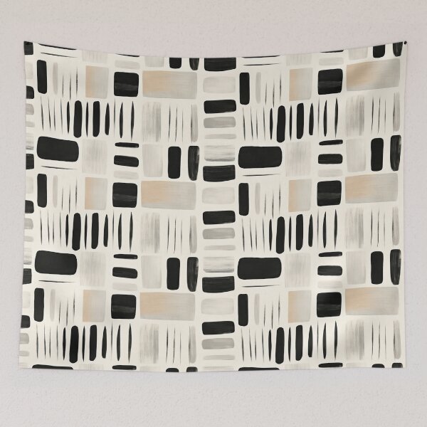 Item preview, Seamless Abstract Brush Pattern designed and sold by hermeneutic.