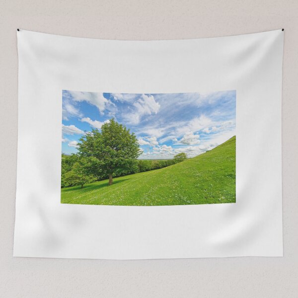 Item preview, Views of Southgate Moor and the Somerset Levels from Burrow Mump  designed and sold by Dorset Girl.