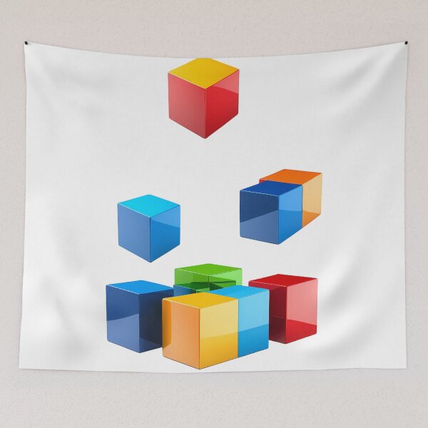 Item preview, Immersive Digital Art: Exploring the Color Cube in Virtual Reality designed and sold by Artedig.