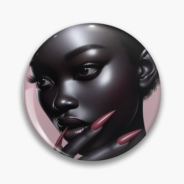 Item preview, Nail-polished Ebony queen  designed and sold by desAIgns by Rosa.