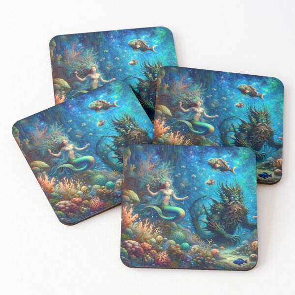 Item preview, Enchanted Ocean Realms: A Surreal Underwater Odyssey designed and sold by shadowpalette.