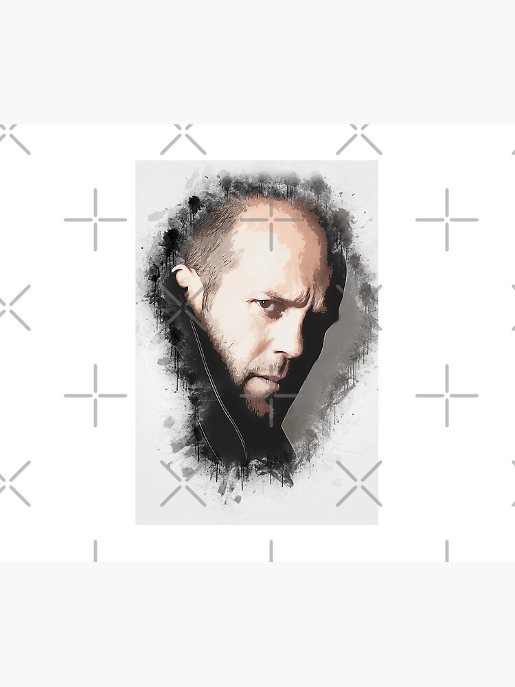 "A Tribute to Jason Statham" Throw Blanket for Sale by Naumovski
