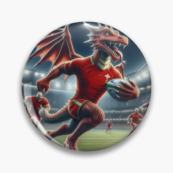 Item preview, Welsh Dragon at the Six Nations Rugby designed and sold by Forsetiservices.