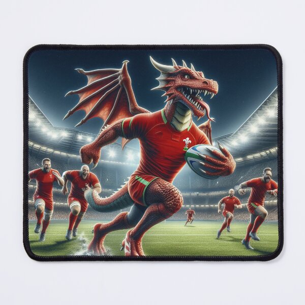 Item preview, Welsh Dragon at the Six Nations Rugby designed and sold by Forsetiservices.