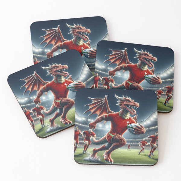 Item preview, Welsh Dragon at the Six Nations Rugby designed and sold by Forsetiservices.