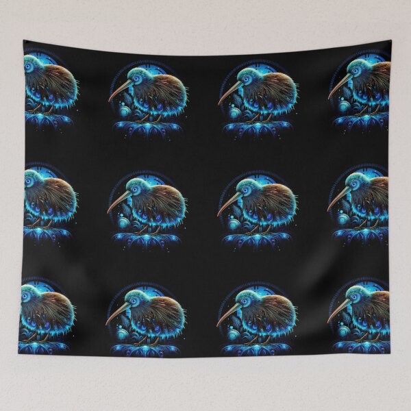 Item preview, "Midnight Kiwi: A Nocturnal Marvel in New Zealand." designed and sold by WHITI_MANAWA.