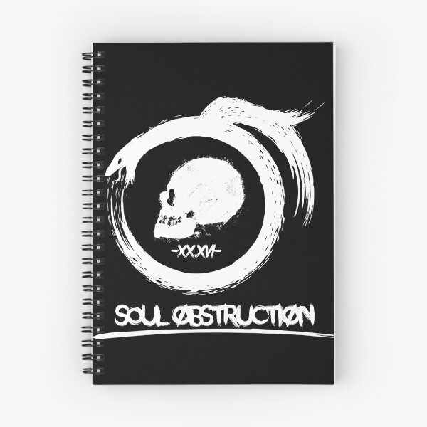 Artikelvorschau, Soul Obstruction-Logo in Weiß entworfen und verkauft von the-seua.