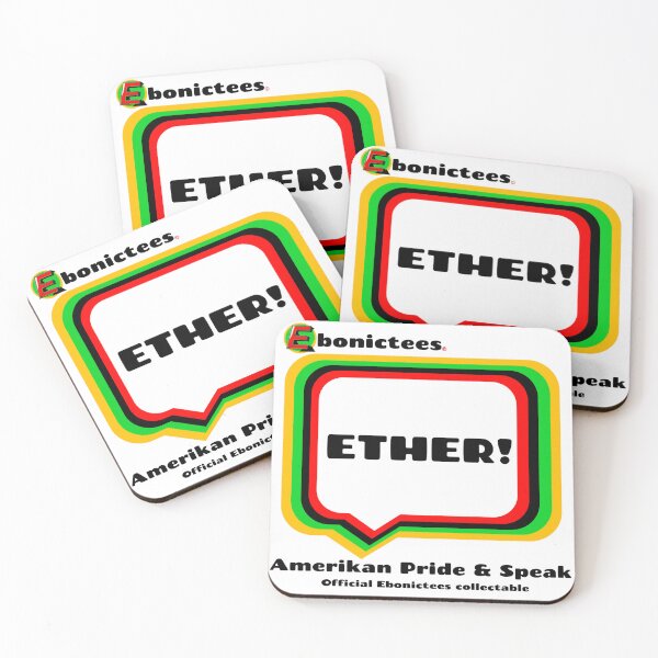 Item preview, ETHER!  Ebonictees ebonic / aave phrase. designed and sold by Ebonictees.